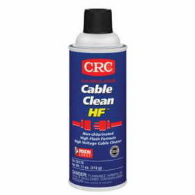 CRC 02170 Cable Clean Hf High Voltage Splice Cleaners, 16 Oz Aerosol Can
