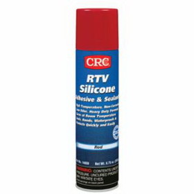 CRC 14059 Rtv Silicone Adhesive/Sealants, 8 Oz Pressurized Tube, Red
