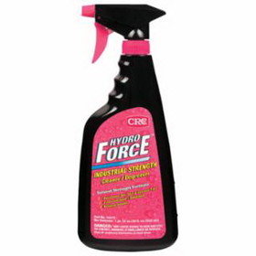 CRC 125-14415 Hydroforce Industrial Strength Cleaner/Degreaser, 32 Oz Trigger Spray Bottle, Pleasant
