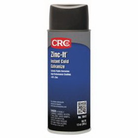CRC 18412 Zinc-It Instant Cold Galvanize, 16 Oz Aerosol Can