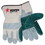 Mcr Safety 127-16012XL Sidekick Double Select Side Leather Gloves, X-Large, Gray/White/Dark Green, Price/12 EA