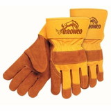 Mcr Safety 127-1680 Bronco Side Leather Palmgloves 2-1/2
