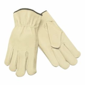 Mcr Safety 127-3400M Med. Straight Thumb Grain Leather Drivers Glo