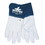 Mcr Safety 127-4850KL Gloves for Glory, Large, Grain Goatskin/Cowhide, White/Blue, Price/12 EA