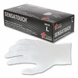 MCR Safety 5015S SensaTouch™ Powder-Free Vinyl Disposable Gloves, 5 mil, Small, Clear