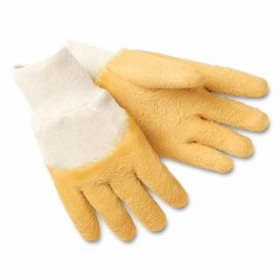 Mcr Safety 127-6830 Rubber Coated Glove Jersey Lined Knit Wrist