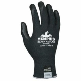 Mcr Safety  9178NF Cut Protection Gloves, Black