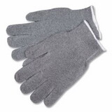 MCR Safety 9415KM Terrycloth Reversible Work Gloves, Large, Gray, Knit-Wrist Cuff, 24 oz 24 oz Cotton/Polyester
