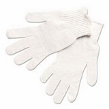 MCR Safety 9500MM 9500 String Knit Gloves, Knit-Wrist, White