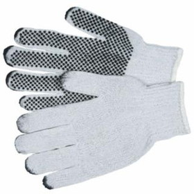 Mcr Safety 127-9650XSM Extra Small Coated String Glove Pvc Dots 1 Side