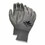 Mcr Safety 127-9666L PU Coated Gloves, Large, Gray, Price/12 PR