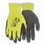 MCR Safety 96731HVS Nxg Hi-Vis Coated Palm Work Glove, Small, Hi-Vis Lime, Price/12 PR
