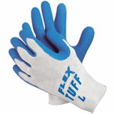 Mcr Safety 127-9680L Flex-Tuff 10 Gage Bluelatex Ctd Palm