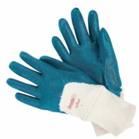 Mcr Safety  9780 Predalite&#174; Light Nitrile Coated Palm Gloves, Blue/White