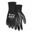 Mcr Safety 127-N9674M Ninja X Bi-Polymer Coated Palm Gloves, Medium, Black, Price/12 PR