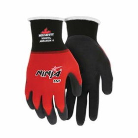 Mcr Safety  Ninja&#174; BNF Gloves, Black/Gray