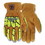 MCR Safety PD3430XXXL Predator Impact Sasquatch Leather Drivers Gloves, 3X-Large, 360&#176; HyperMax Lining, Brown/Hi-Vis Yellow