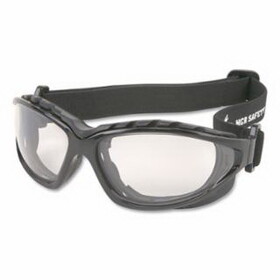 MCR Safety RP310PF Swagger&#174; RP3 Series Safety Glasses, Clear Lens, Polycarbonate, Anti-Fog Coating, Black Frame