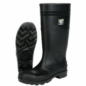Mcr Safety 127-VBS12010 16" Pvc Econ Boot Mens Steel Toe Blk 10