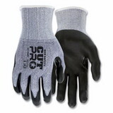 MCR Safety VP92715NFL 92715NF Cut Pro® A3 Rated Gloves, 15 ga, Nitrile Foam, Large, Gray/Black, Vendor Pack