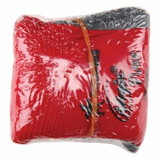 Mcr Safety  Ninja® Flex Nylon Shell Gloves, Red/Gray