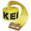 Keeper 130-04926 4"X30' Winch Strap 15000Lbs Capacity W/Flat Hoo, Price/1 EA