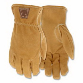 MCR Safety 3430M Sasquatch&#174; Premium Leather Driver Work Gloves, Medium, Unlined, Tan