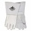 MCR Safety 49750M Elkskin Welding Gloves, Medium, Pearl Gray, 5 in Gauntlet Cuff, Foam Lined Back, Price/12 PR
