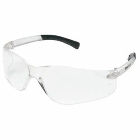 Mcr Safety 135-BK110 Bearkat Clear Lens Safety Glasses Black Temple S