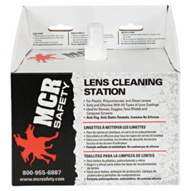 Mcr Safety 135-LCS1 Disposable Lens Cleaningstation