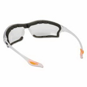 MCR Safety LW310AF LAW Protective Eyewear, Clear Lens, Duramass Anti-Fog, Clear Frame, Nylon
