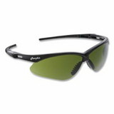MCR Safety MP1130 Memphis MP1 Safety Glasses, Green Filter 3.0, Polycarbonate Lens, Duramass® Scratch Resistant Coating, 2.0, Black Fr/Temple