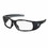 Mcr Safety 135-SR110 Swagger Polished Black Frame Clear, Price/1 PR