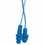 Jackson Safety 138-13822 H20 Detectable Reusablecorded Earplugs Nrr 26, Price/100 PR