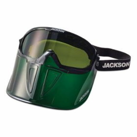 Jackson Safety 138-21001 Gpl500 Grn Goggle W/Grnflip Up Chin Guard  Ir 3