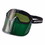 Jackson Safety 138-21002 Gpl500 Grn Goggle W/Grnflip Up Chin Guard Ir 5, Price/1 EA