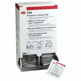 3M 142-504 Alcohol Free Respiratorcleaning Wipe-F/5000