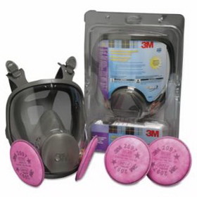 3M 142-69097 Mold Remediation Respirator Kit 69097, Large, Respiratory Protection, 4-Point Strap, 2 Kits/Case