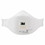 3M 9211+ Aura&#153; Series N95 Particulate Disposable Respirator, 9211+, Dust/Non-Oil Aerosol/Other Particles, 3M&#153; Cool Flow&#153; Valve, Price/10 EA