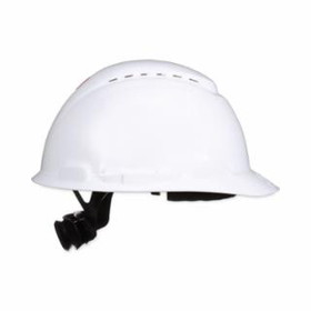 3M 142-H-701SFV-UV Hard Hat Wht Vent Ratchet Suspension W Uvicator