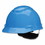 3M H-703SFV-UV SecureFit&#153; Pressure Diffusion Ratchet Suspension w/UVicator Hard Hats and Caps, Cap, Vented, Blue, Price/1 EA