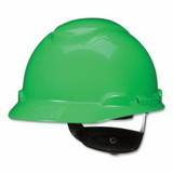 3M H-704SFR-UV SecureFit™ Pressure Diffusion Ratchet Suspension w/UVicator Hard Hat and Cap, Cap, Non-Vented, Green
