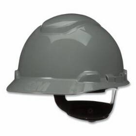 3M H-708SFR-UV Hard Hat Gry Ratchet Suspension W Uvicator