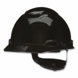 3M H-712SFR-UV SecureFit™ Pressure Diffusion Ratchet Suspension w/UVicator Hard Hats and Caps, Cap, Black