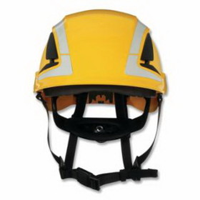 3M 142-X5002VX-ANSI Securefit Safety Helmet, Vented, Yellow