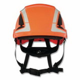 3M 142-X5007VX-ANSI Securefit Safety Helmet, Vented, W/Reflective Tape, Orange