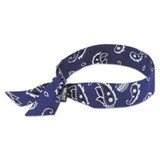 Ergodyne 150-12306 Navywestrn Bandana/Headband-Tie