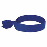 Ergodyne 150-12307 6700 Bandana/Headband -Tie (Onesize) Solid Blue