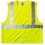 Ergodyne 150-21055 Economy Vest Class Ii Mesh Zipper Lime  L/Xl, Price/1 EA