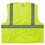 Ergodyne 150-21059 Economy Vest Class Ii Mesh Zipper Lime  4Xl/5Xl, Price/1 EA